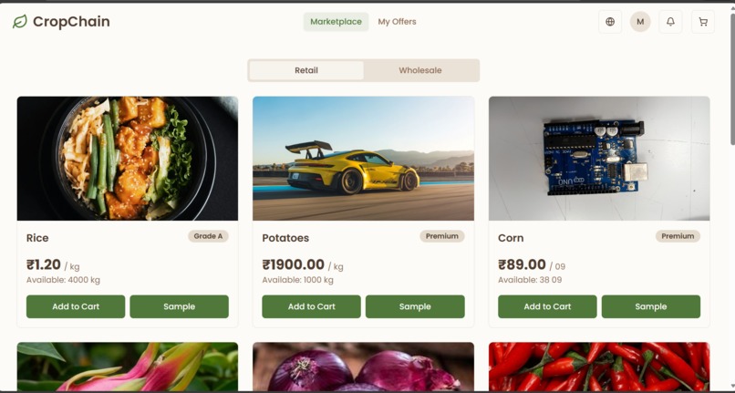 CropChain – screenshot 3