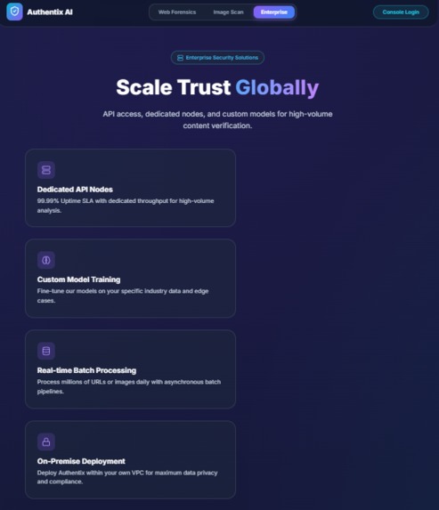 Authentix AI – screenshot 3