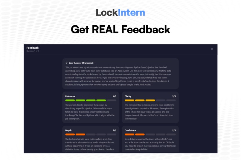 LockIntern – screenshot 3