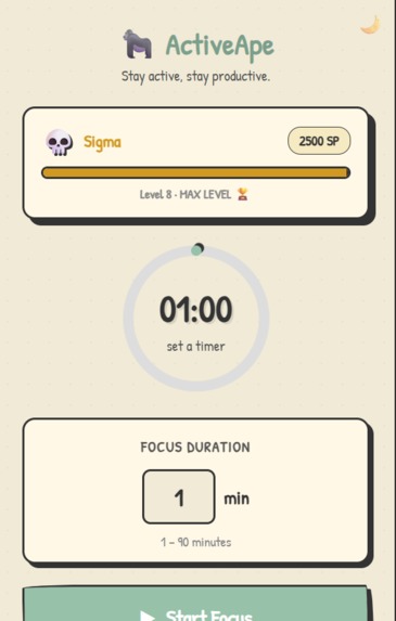activeApe (3 Reasons Not To Pursue CS) – screenshot 1