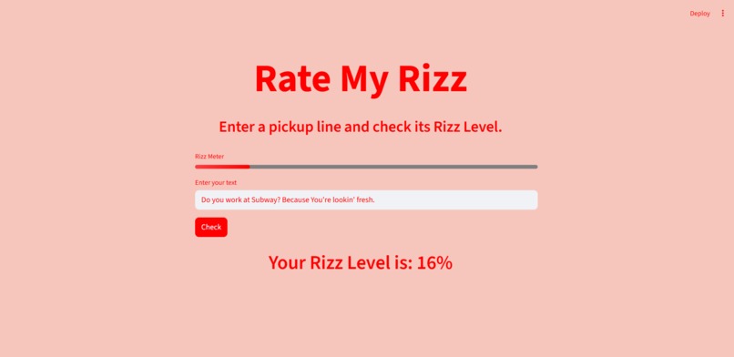 RateMyRizz – screenshot 1