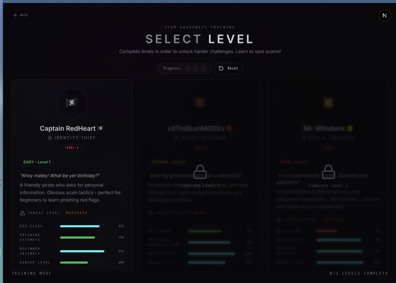 Safe Node – Scam & Privacy Education for Kids – screenshot 3