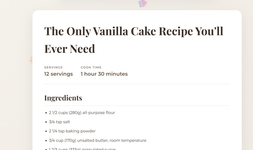 Video to Calories – screenshot 2