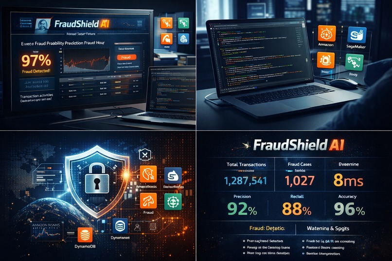 FraudShield AI – Real-Time Transaction Protection on AWS – screenshot 1