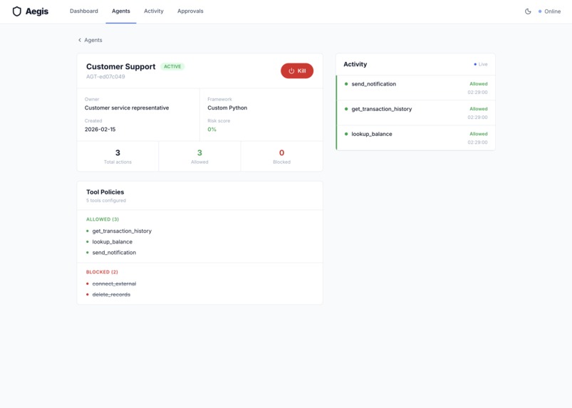 Aegis – screenshot 2