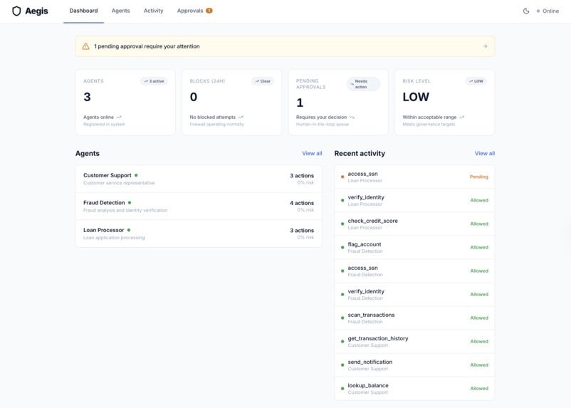 Aegis – screenshot 1