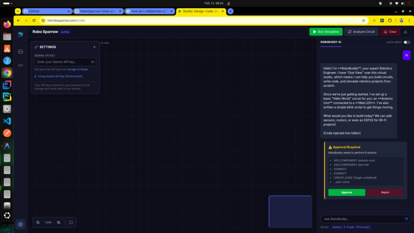 Robo Sparrow – AI-Augmented Browser Robotics Studio – screenshot 4
