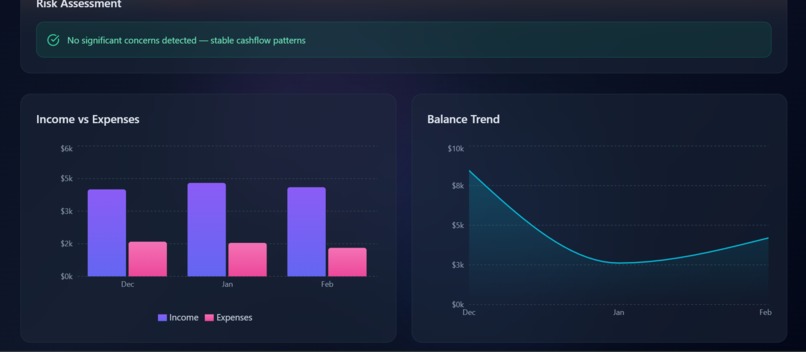 Cashflow Stability Lens – screenshot 3