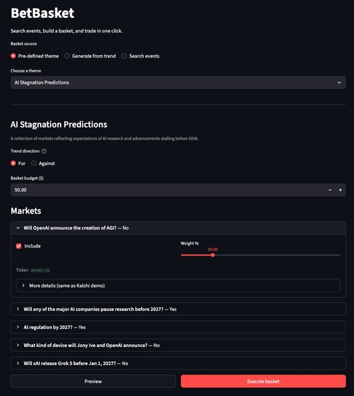 BetBasket – screenshot 1