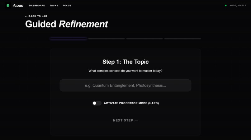 4cous – screenshot 4