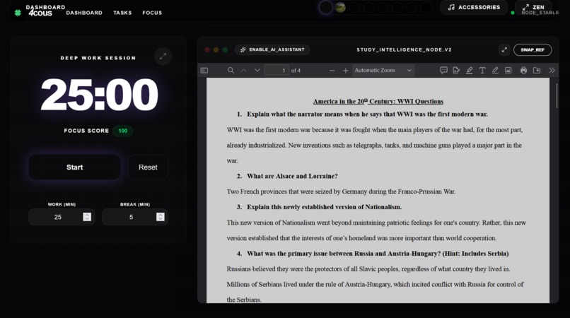4cous – screenshot 5