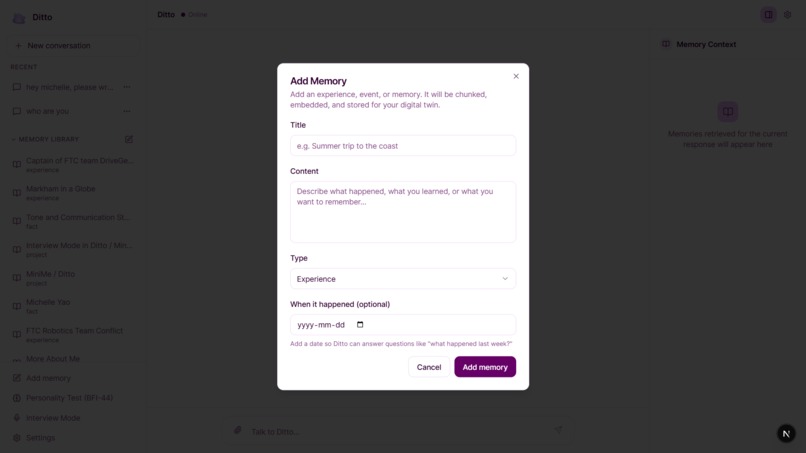 ditto – screenshot 2