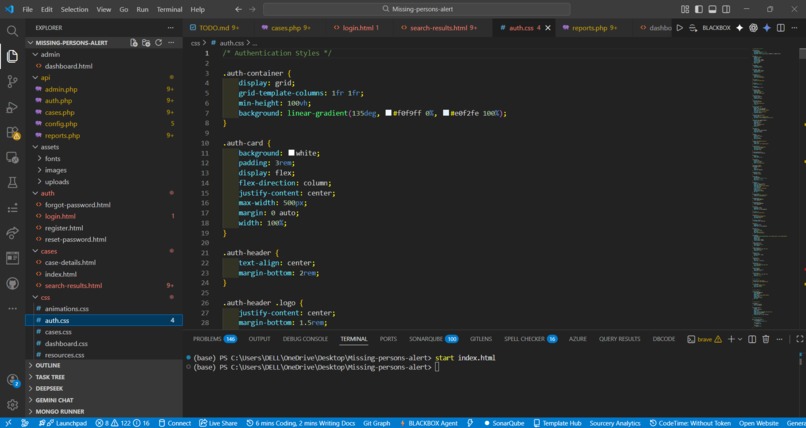 Missing-persons-alert – screenshot 4