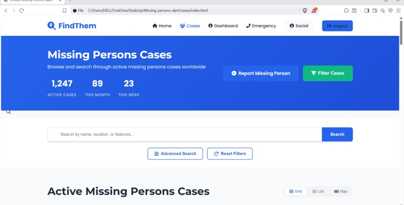 Missing-persons-alert – screenshot 12