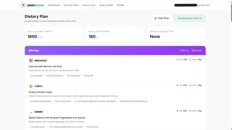 PlateSense – screenshot 3