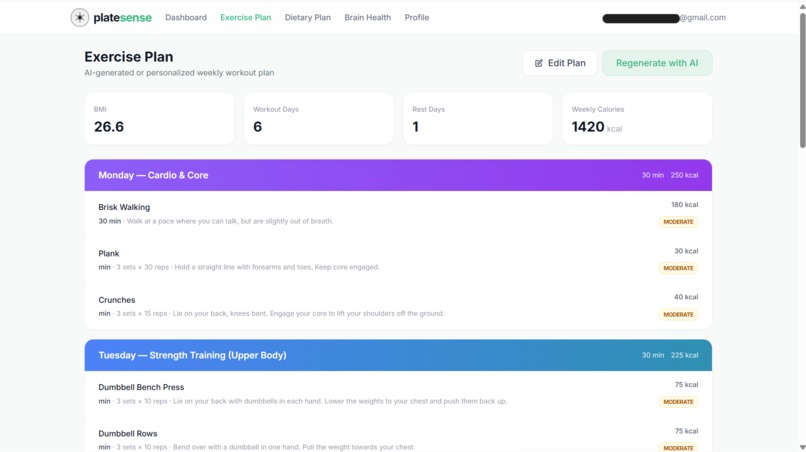 PlateSense – screenshot 4