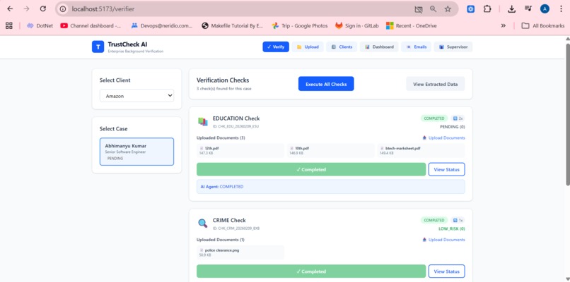 TrustCheck – screenshot 2