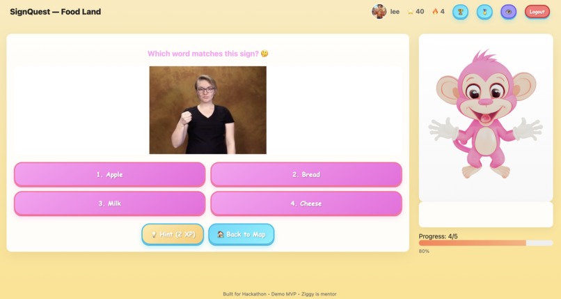 SignQuest – screenshot 2