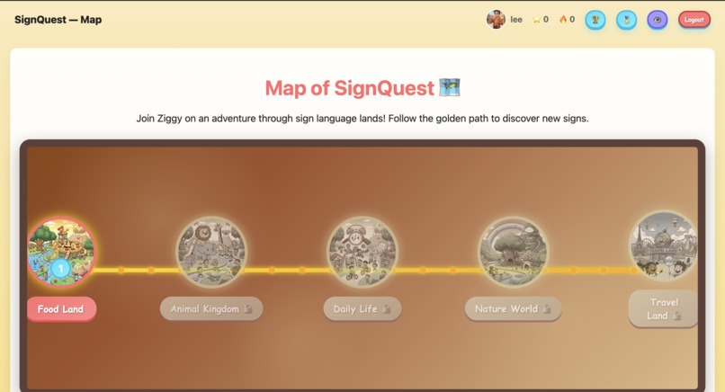 SignQuest – screenshot 1