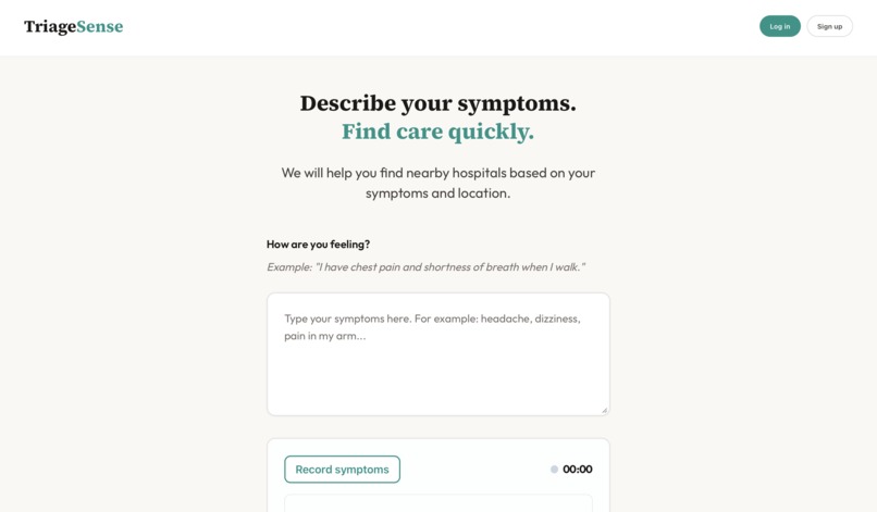 TriageSense – screenshot 4