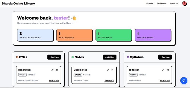 Sharda Online Library – screenshot 3