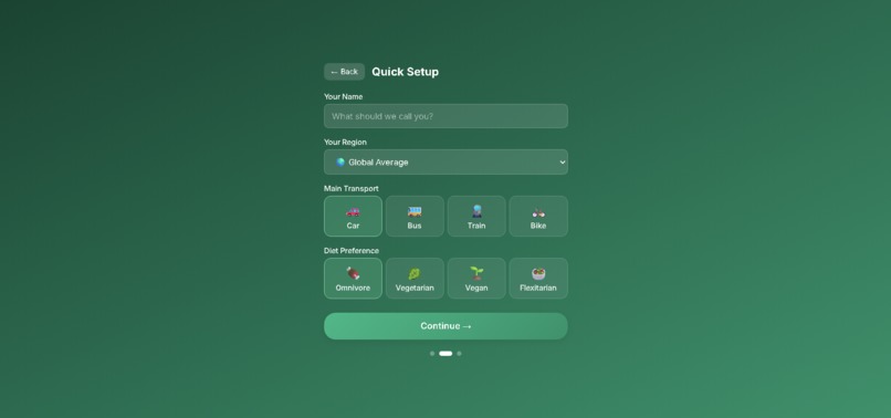 EcoTrace — Carbon Footprint Tracker – screenshot 5