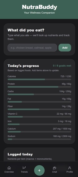 NutraBuddy – screenshot 4