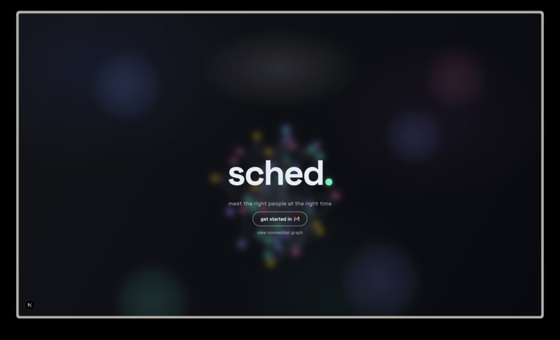 sched – screenshot 1
