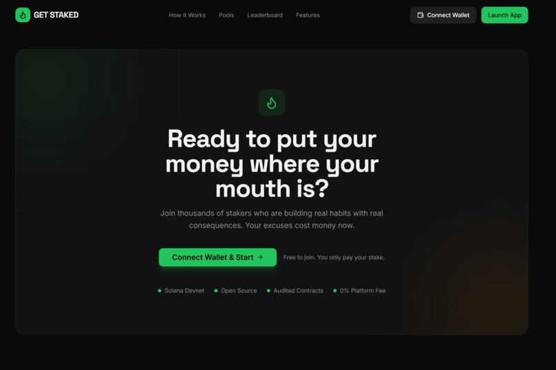 GetStaked – screenshot 4