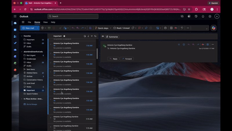 evolve(browser) – screenshot 2
