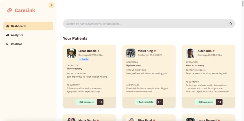 CareLink – screenshot 1