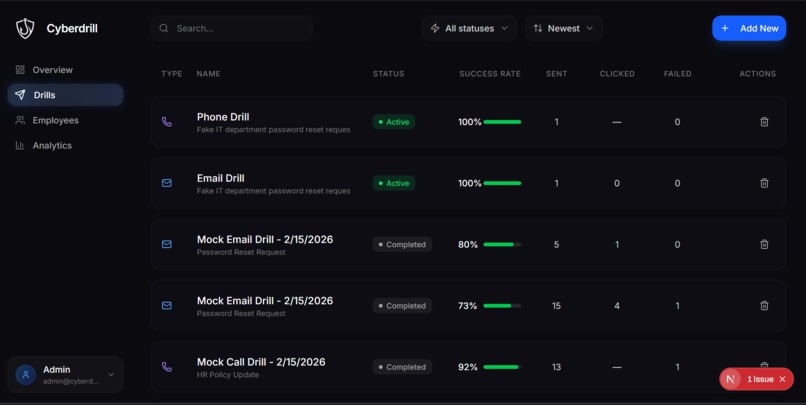 Cyberdrill – screenshot 1