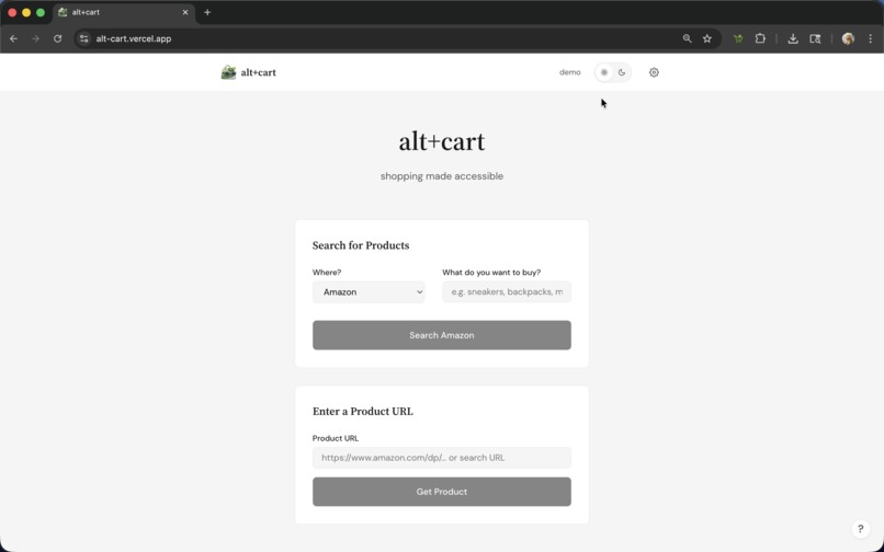 alt+cart – screenshot 1