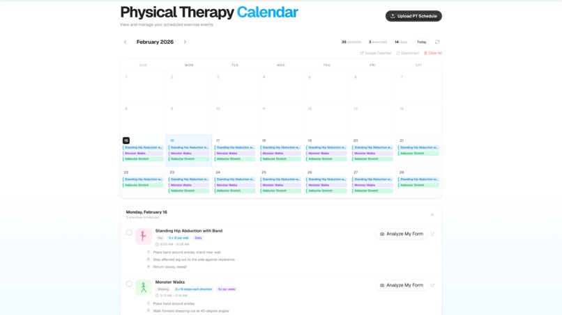 RecoveryLab: Personalized AI-Powered Physical Therapy – screenshot 5