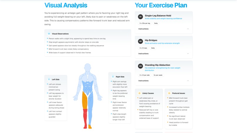 RecoveryLab: Personalized AI-Powered Physical Therapy – screenshot 1
