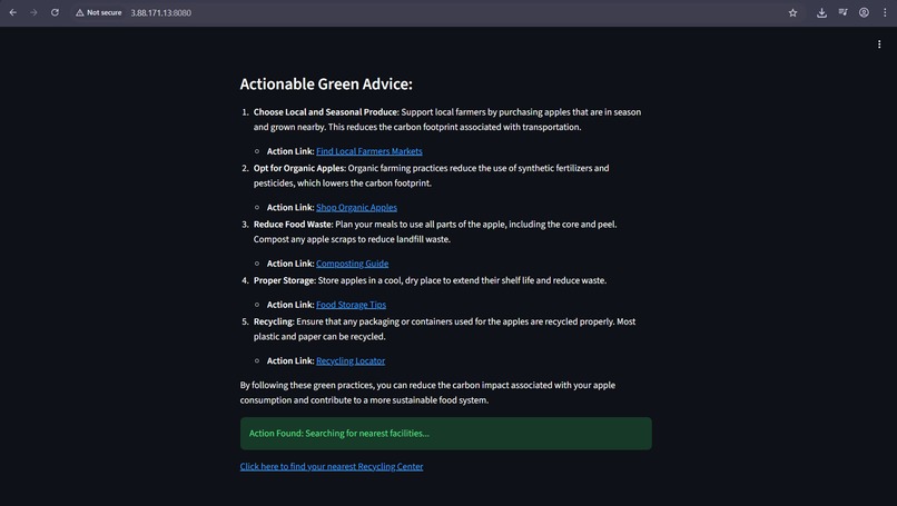 EcoAgent Pro: Vision-Driven Sustainability Assistant – screenshot 5