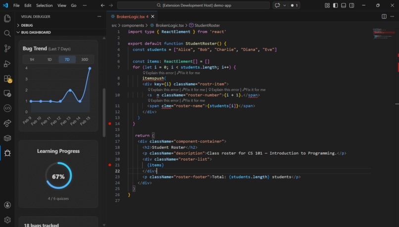 Visual Debugger – screenshot 8