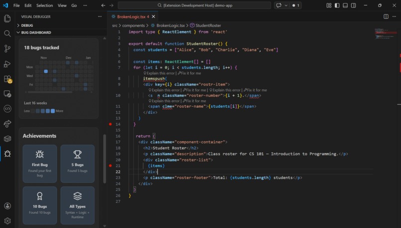 Visual Debugger – screenshot 9