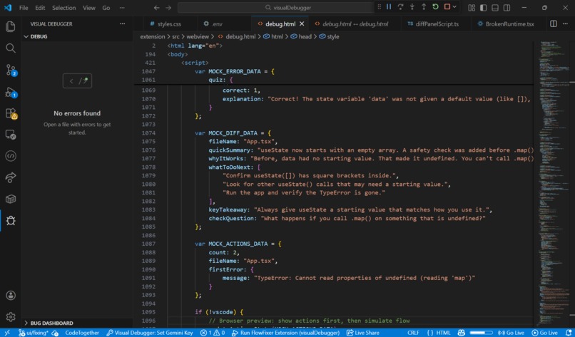 Visual Debugger – screenshot 11