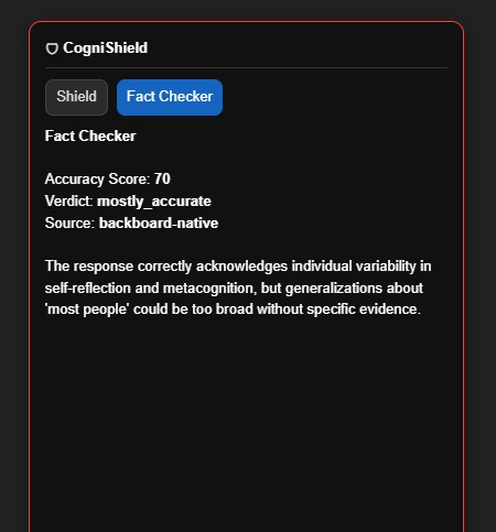 Cognishield – screenshot 2