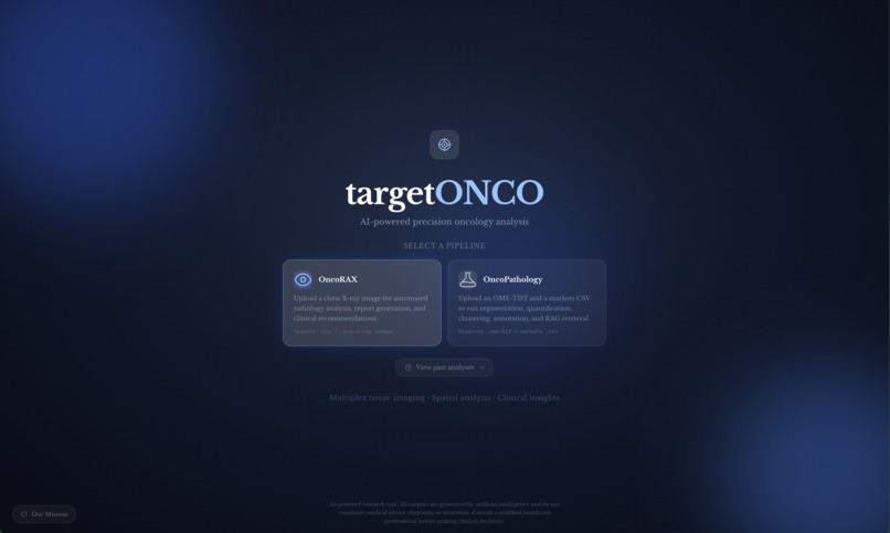 TargetONCO - Turning Weeks of Cancer Analysis into Minutes – screenshot 1