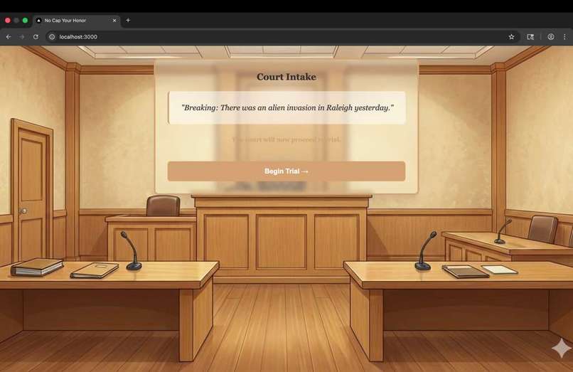 No Cap, Your Honor! – screenshot 2