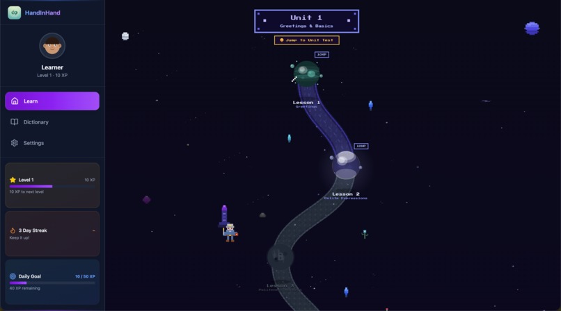 HandInHand – screenshot 1