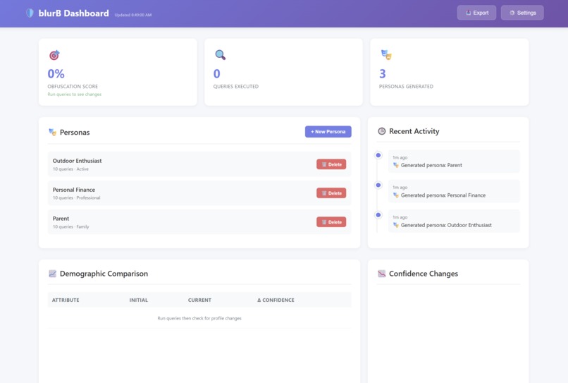 blurB – screenshot 1