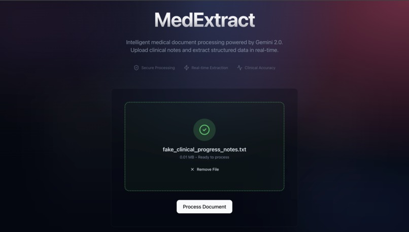 MedExtract [Biotech theme] – screenshot 2
