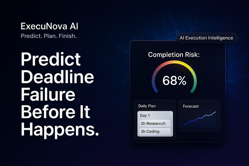ExecuNova AI: Predict. Plan. Finish – screenshot 1