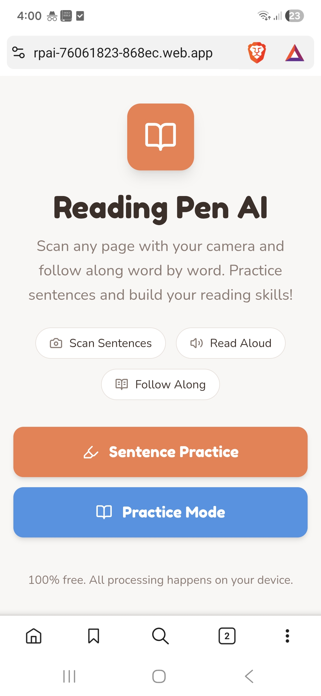 Reading Pen AI | Devpost