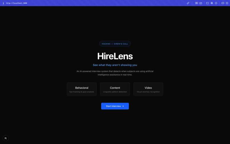 HireLens – screenshot 2