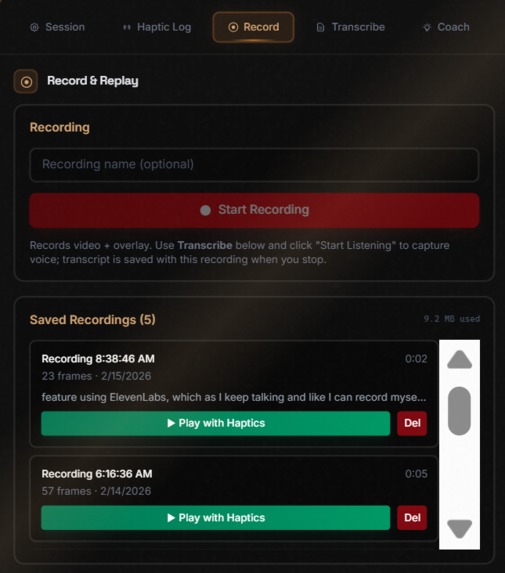 HapticPhonix – screenshot 10