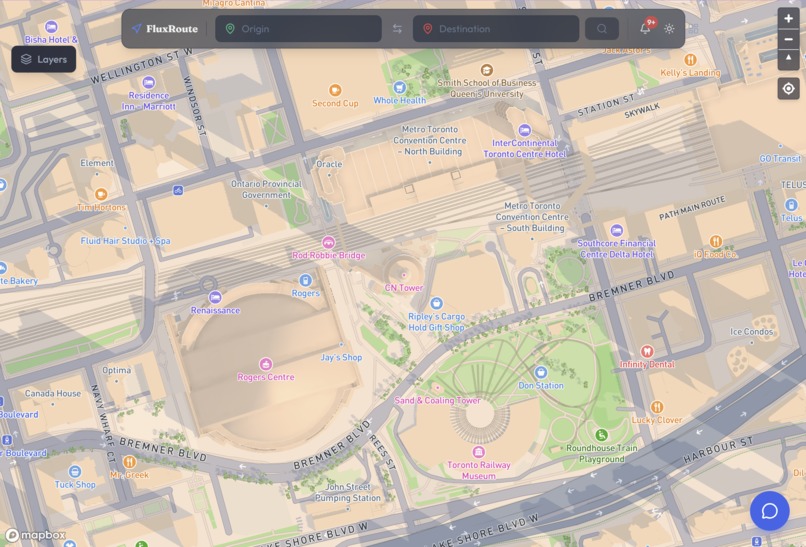 ReRoute (formerly FluxRoute) – screenshot 2